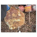 Antique metal lawn chair -- BY