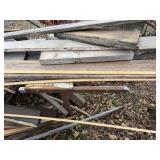 Shooting bench & lumber -- BY