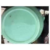 Box of dishes, Fire King - 8 cup bowl and Pyrex -- BY