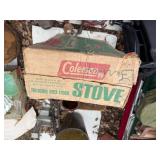 Coleman camp stove -- BY