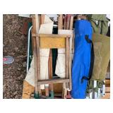 Camp cots & stools -- BY