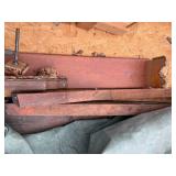 Black powder rifle for sighting stand & 2-gun stack, blanks -- BY