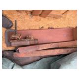 Black powder rifle for sighting stand & 2-gun stack, blanks -- BY