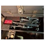 Toolbox (5-drawer) - torque wrench & drill bits, taps, measuring tools (calipers, lathe tools) - NS