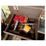 Toolbox (5-drawer) - torque wrench & drill bits, taps, measuring tools (calipers, lathe tools) - NS