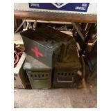 Ammo cans (2 large, 2 small) -- NS