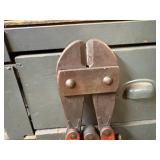 3 pair of bolt cutters (different sizes) - NS