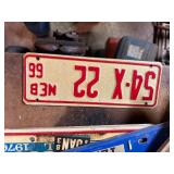 Vintage license plates - NS