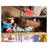 Tackle box and tackle -- NS