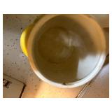 3 GLASS MUSHROOM CANISTER SET............KTCH