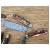 MISCELLANEOUS POCKET KNIVES IN TIN