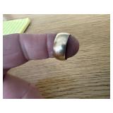 14kt Gold Band 9.314 grams
