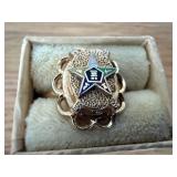 10KT GOLD FILLED RING 3.42 GRAMS