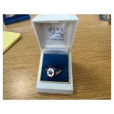 12KT GOLD FILLED OVER SILVER 2.6 GRAMS