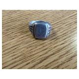 STERLING SILVER RING 5.45 GRAMS