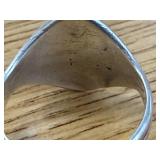 STERLING SILVER RING 6.13 GRAMS
