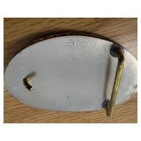 GERMAN SILVER BUCKLE 50 GRAMS (NOT ACTUAL SILVER)