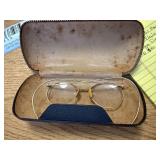 VINTAGE 12KT GOLD FILLED  GLASSES 25,8 GRAMS TOTAL WEIGHT