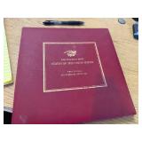 1969 FRANKLIN MINT STATES OF THE UNION SERIES 1ST EDITION (SOLID BRONZE PROOF SET)