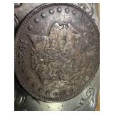 1921 SILVER DOLLAR BELT BUCKLE