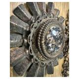 VINTAGE AVALON FLOWER PENDENT NECKLACE