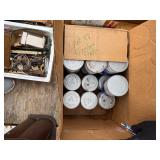 1 box of Mobil engine oil, 2 cans of STP -- BY