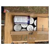 1 box of Mobil engine oil, 2 cans of STP -- BY
