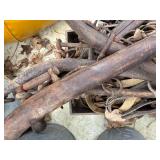 Antique bits and harness -- BY