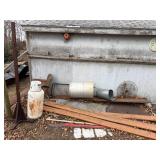 Flashing, scrap metal, misc. -- BY