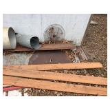Flashing, scrap metal, misc. -- BY