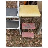 2 step stools -- BY