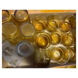 Tea glasses, juice glasses -- DR