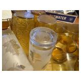 Tea glasses, juice glasses -- DR