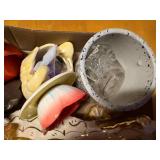 MISC GLASS DECOR AND FIGURINES.........................DR