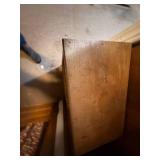 WOOD BOOKCASE (NO CONTENTS)..........................DR