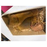 TWO (2) SMALL CURVED POWDER HORNS