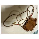 TWO (2) SMALL CURVED POWDER HORNS