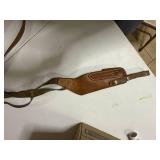 TWO (2) AMMO BELTS & SHOULDER HOLSTER