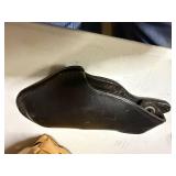 BASKET WITH ONE (1)  HOLSTER & TWO (2) PISTOL CASES