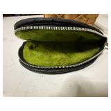 BASKET WITH ONE (1)  HOLSTER & TWO (2) PISTOL CASES