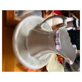 Pitcher/bowl set, mirror -- DR