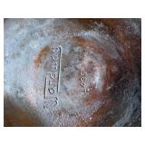 2 cast iron skillets (#5, #3) - cast iron griddle -- DR