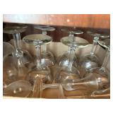 Glass stemware -- DR