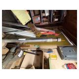 UTILITY ROOM DRAWER ITEMS/ CLOCK..........................KTCH