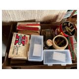 Box of 30.6 misc. ammo & empty brass -- BY