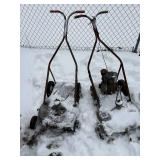 2 old Durite mowers (Iola, KS) -- BY