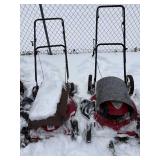 2 push mowers (Craftsman 625 series --  motor free (did not start) & Murray 4.0 HP -- motor free -- (did not start) -- BY