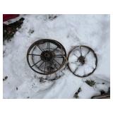 4 iron wheels -- BY