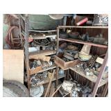 Contents of lean-to shed -- BY