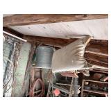 Contents of lean-to shed -- BY